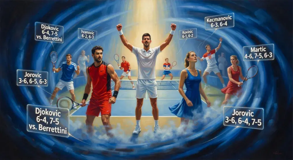 Vesti iz sveta tenisa: Srpske i hrvatske zvezde